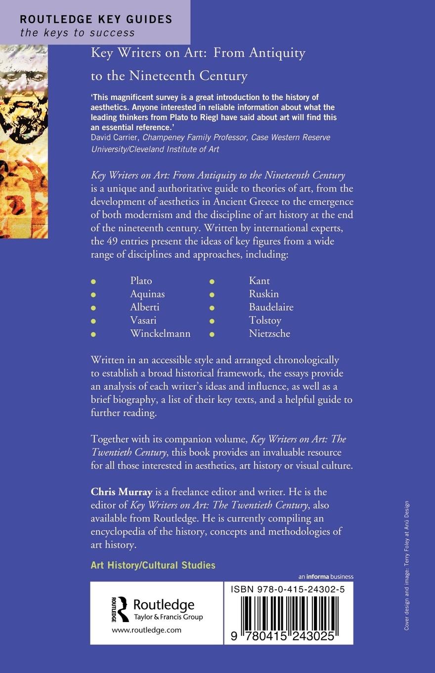 Rückseitencover Key Writers on Art