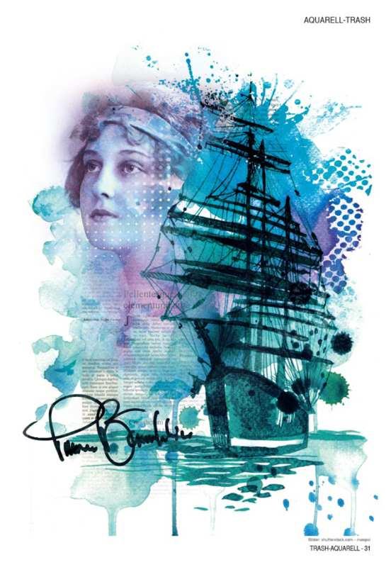 Beispielinhalt (Bild) Trash Aquarell - Volume 1