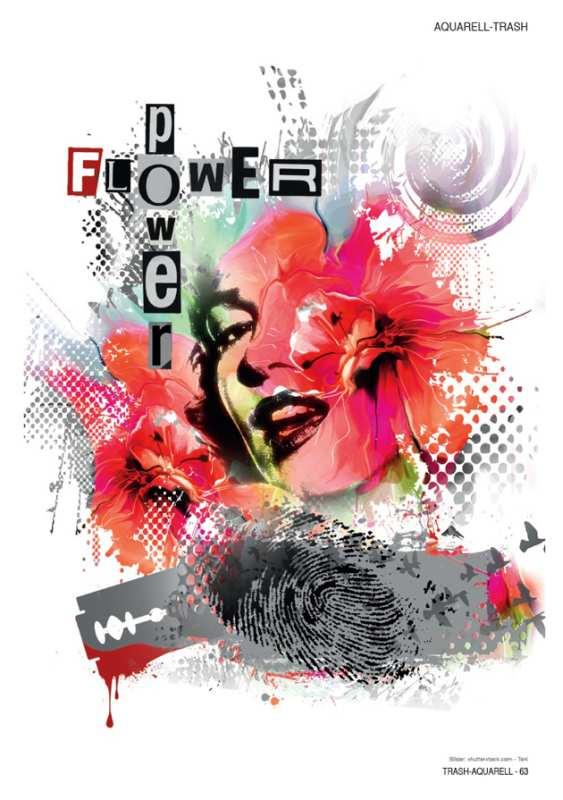 Beispielinhalt (Bild) Trash Aquarell - Volume 1