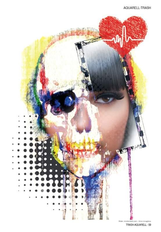 Beispielinhalt (Bild) Trash Aquarell - Volume 1