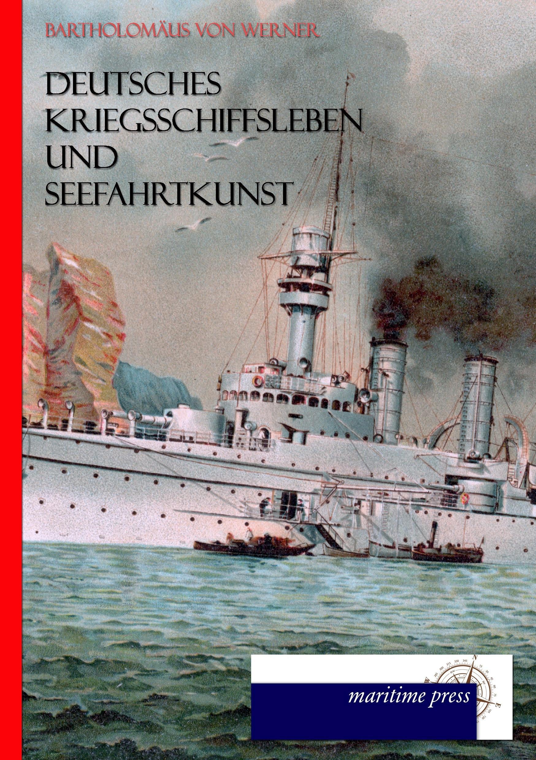 Vorderes Coverbild Deutsches Kriegsschiffsleben und Seefahrkunst (1891)