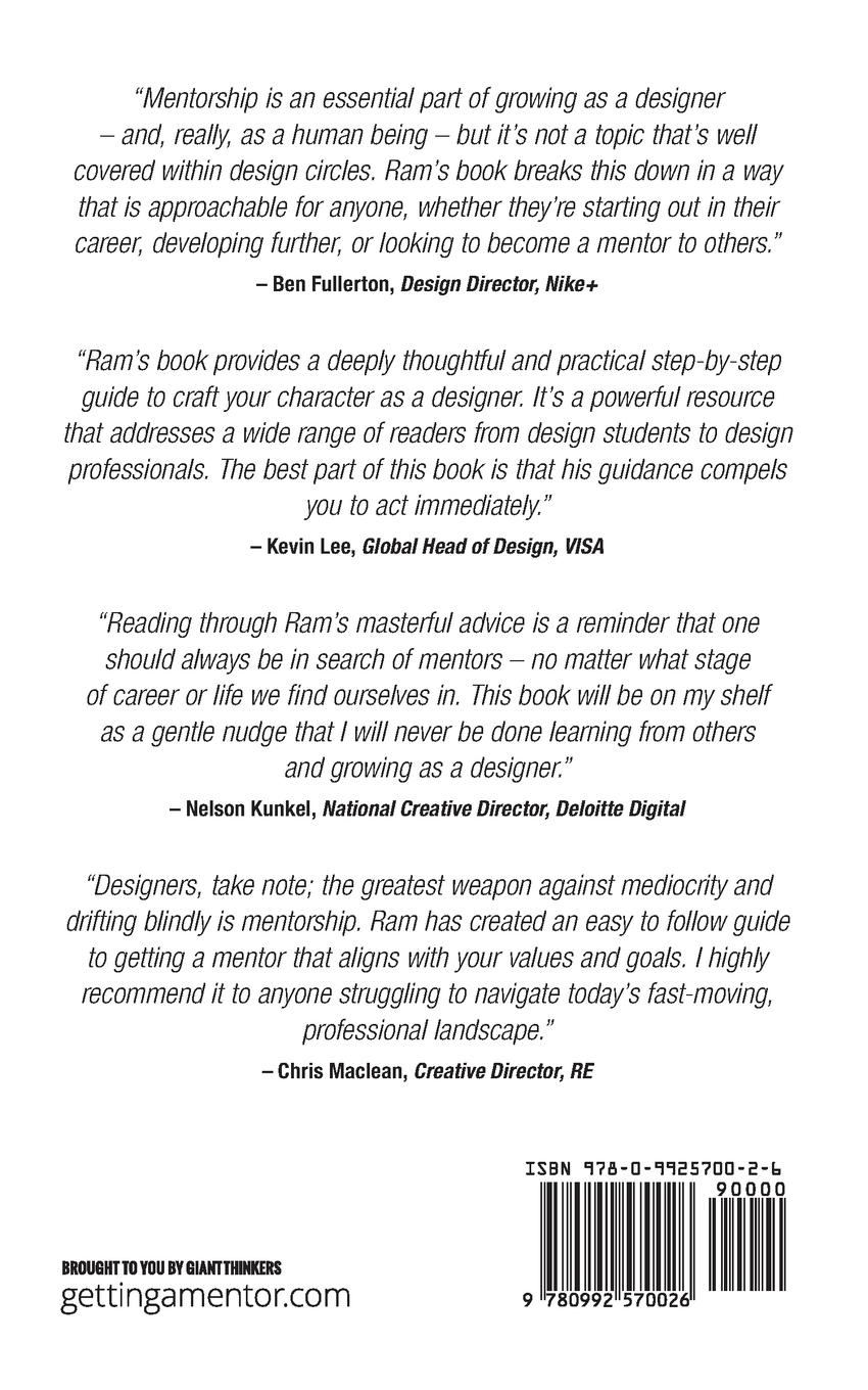 Rückseitencover How to get a mentor as a designer, guaranteed