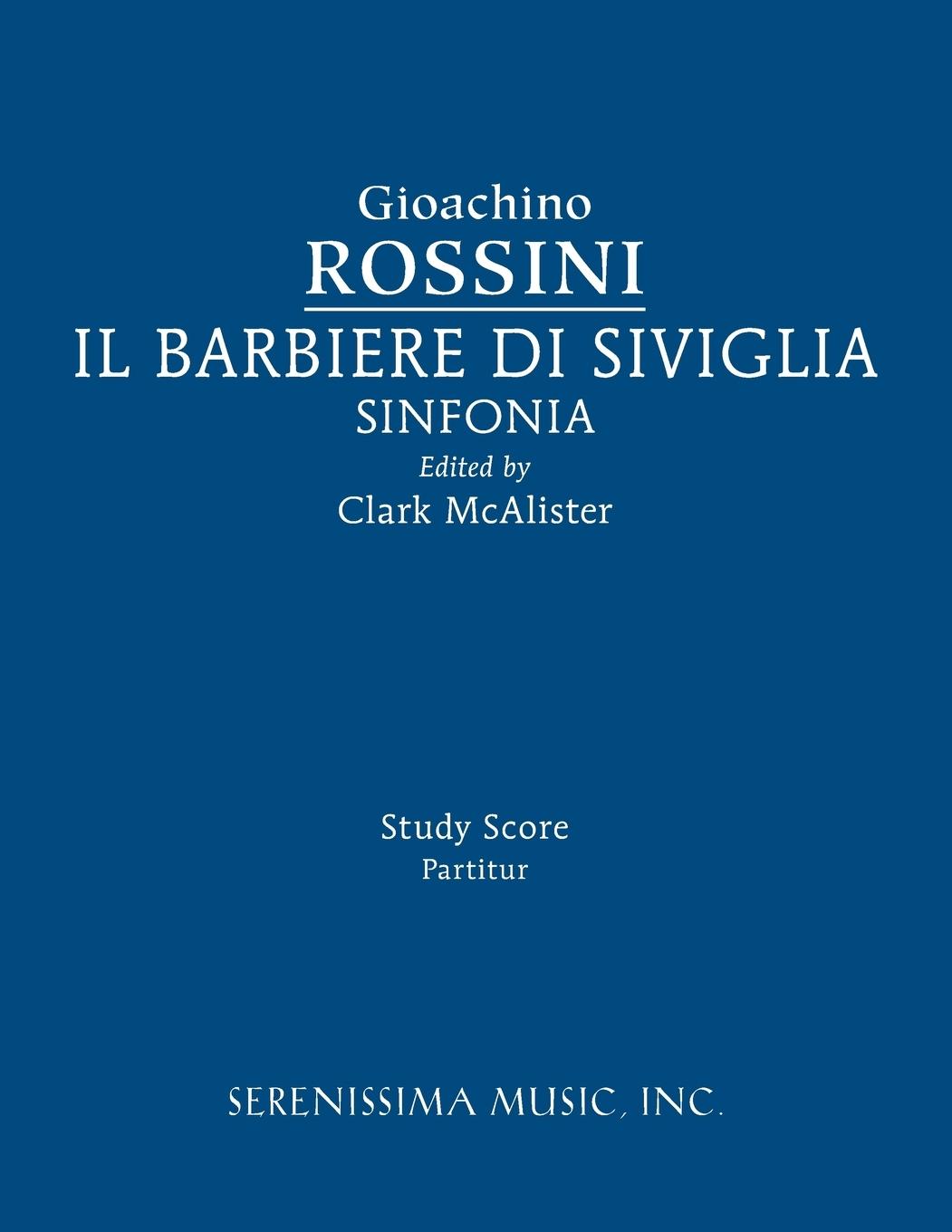 Vorderes Coverbild Il Barbieri di Sivilgia Sinfonia