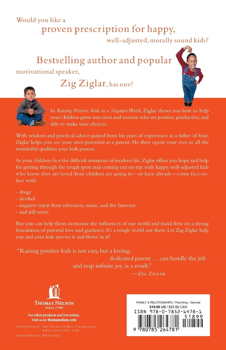 Rückseitencover The Raising Positive Kids in a Negative World (Revised)