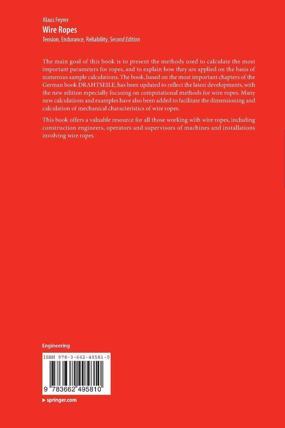 Rückseitencover Wire Ropes