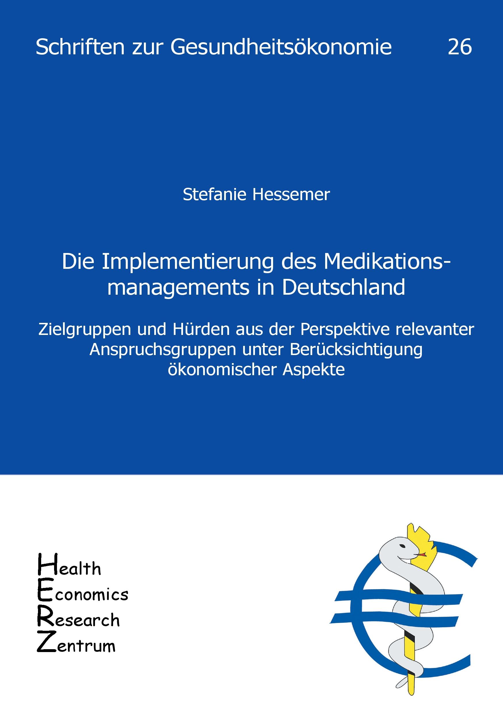 Vorderes Coverbild Die Implementierung des Medikationsmanagement in Deutschland
