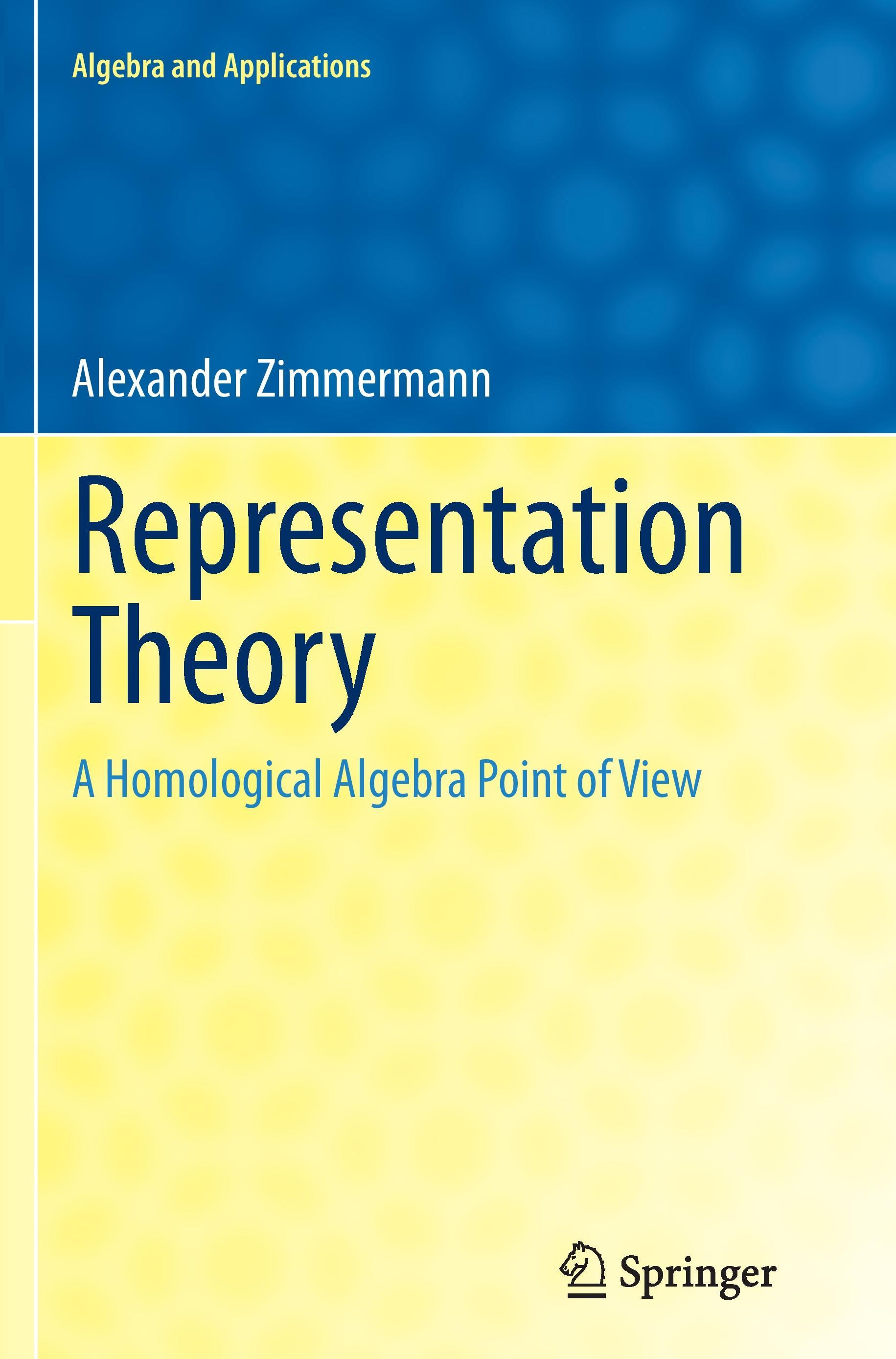 Vorderes Coverbild Representation Theory