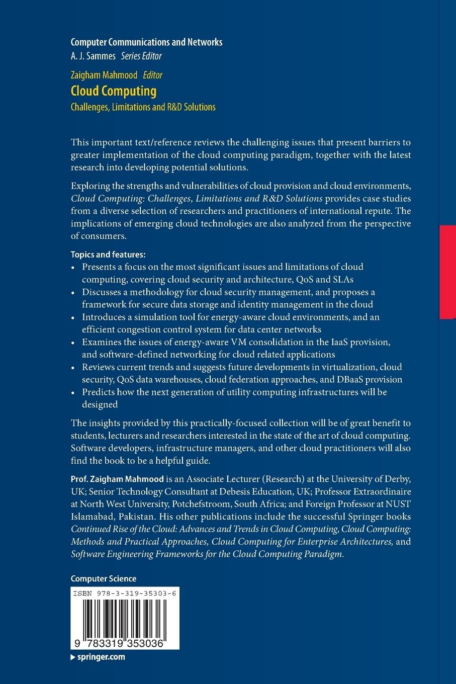 Rückseitencover Cloud Computing