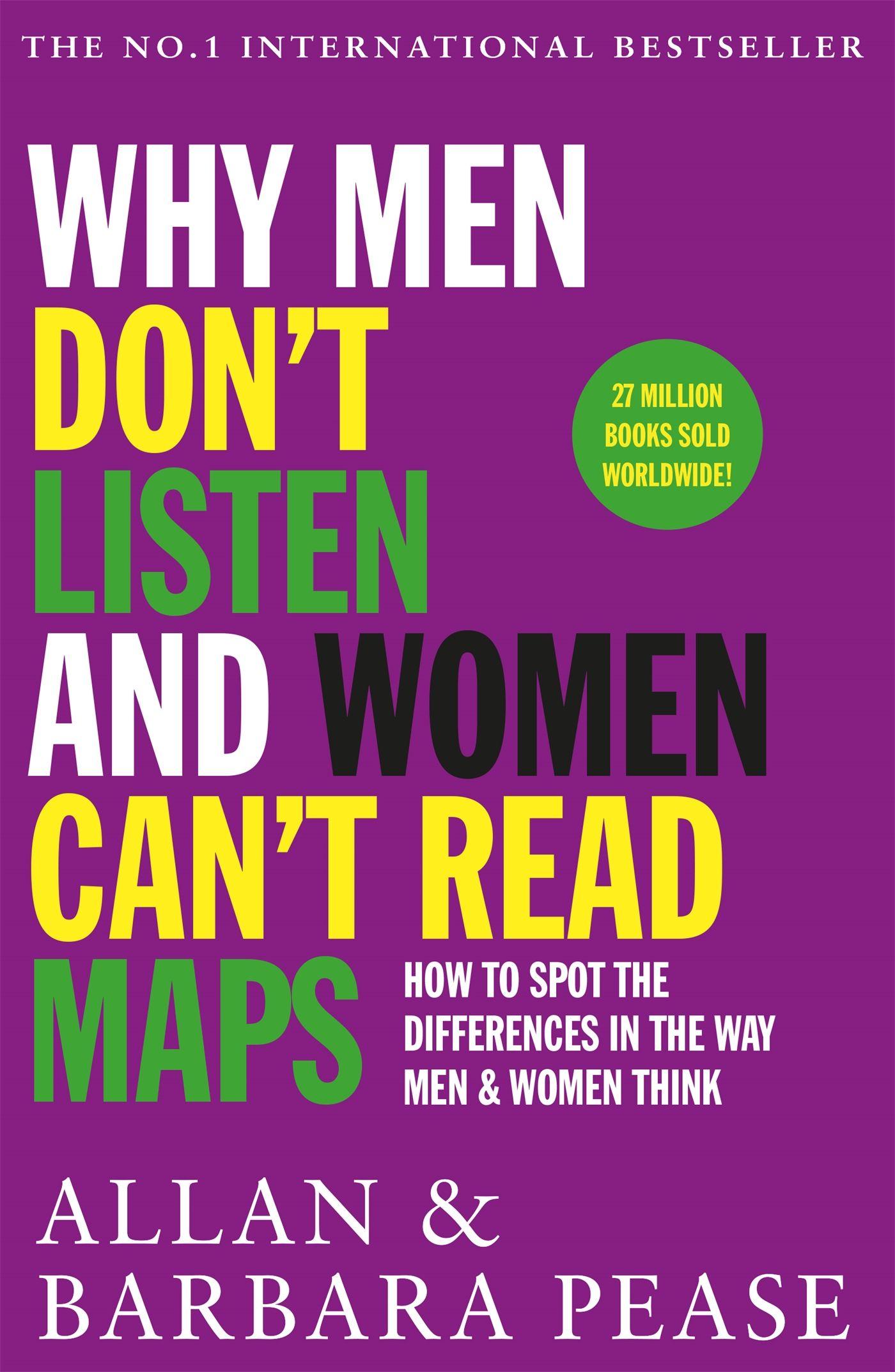 Vorderes Coverbild Why Men Don't Listen and Women Can't Read Maps