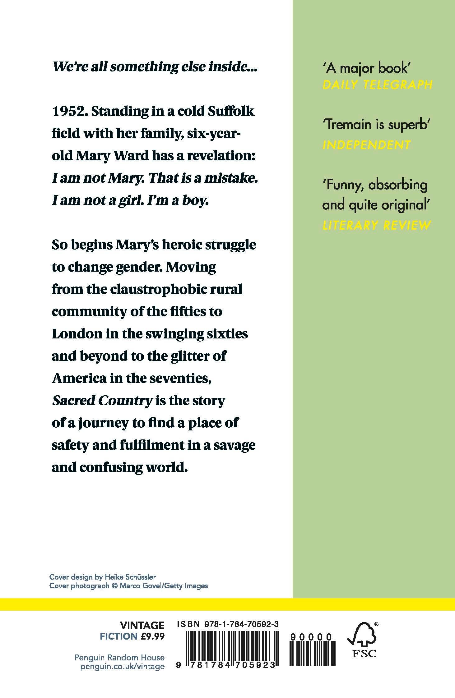 Rückseitencover Sacred Country