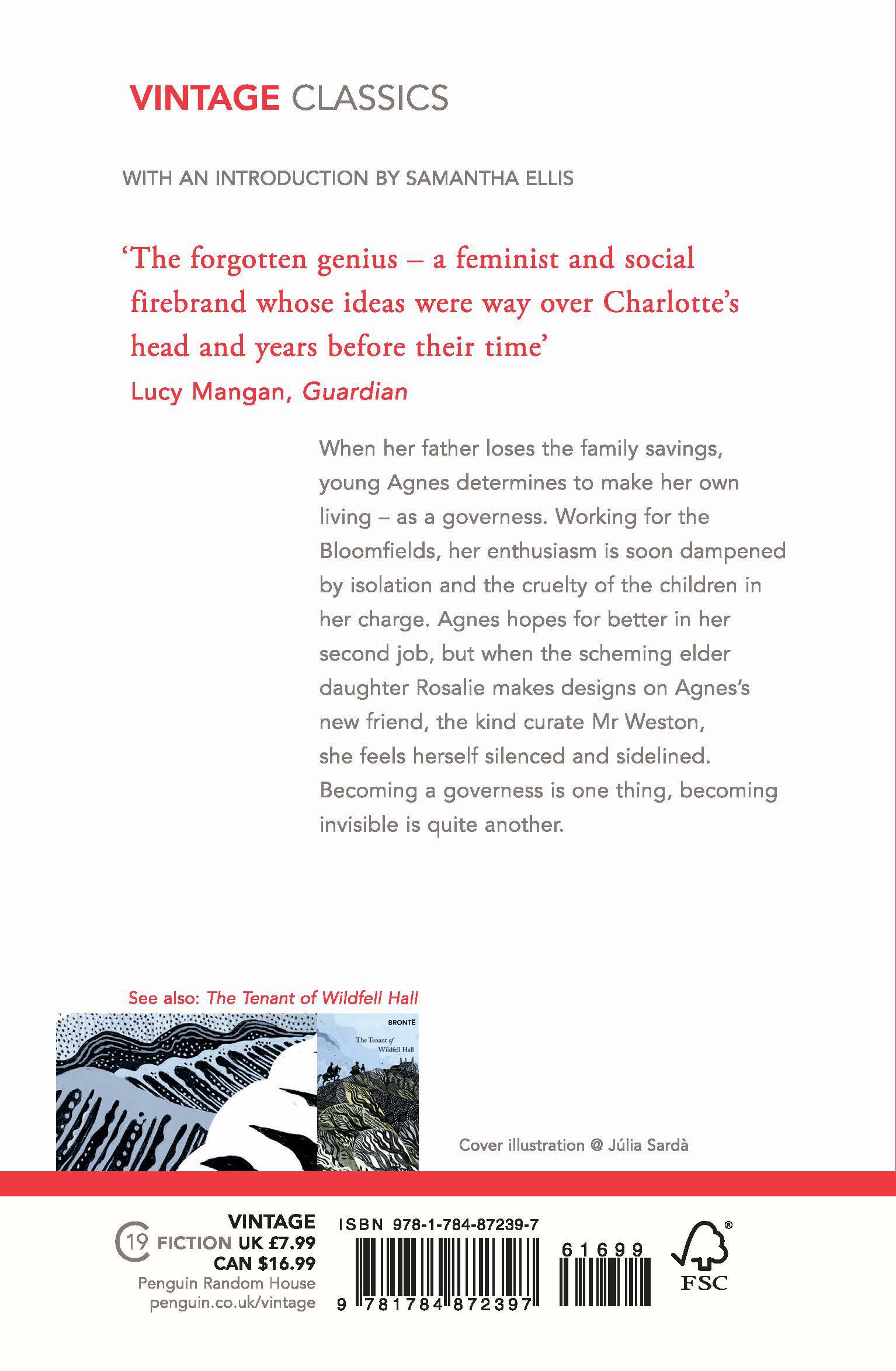 Rückseitencover Agnes Grey