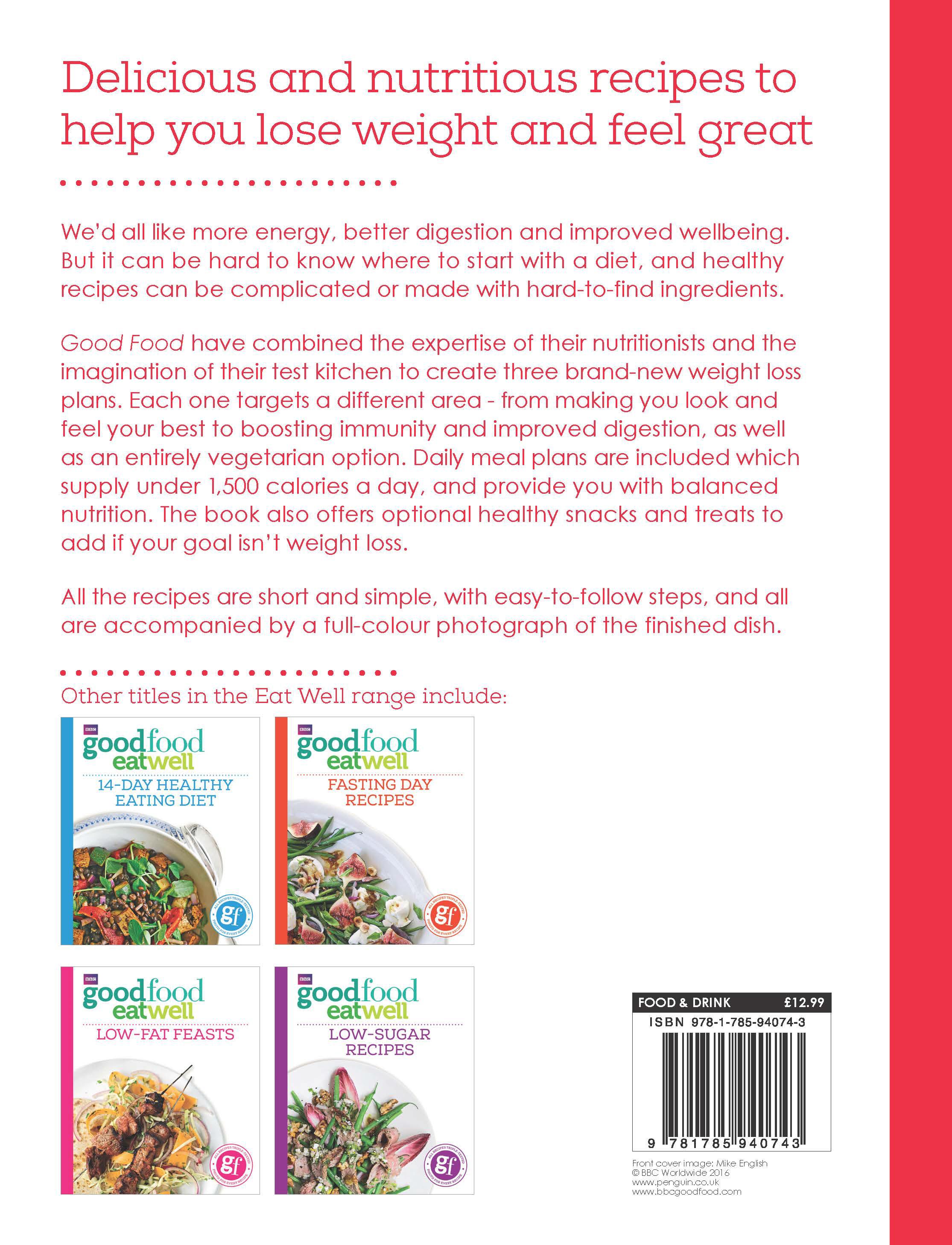 Rückseitencover Good Food Eat Well: Healthy Diet Plans