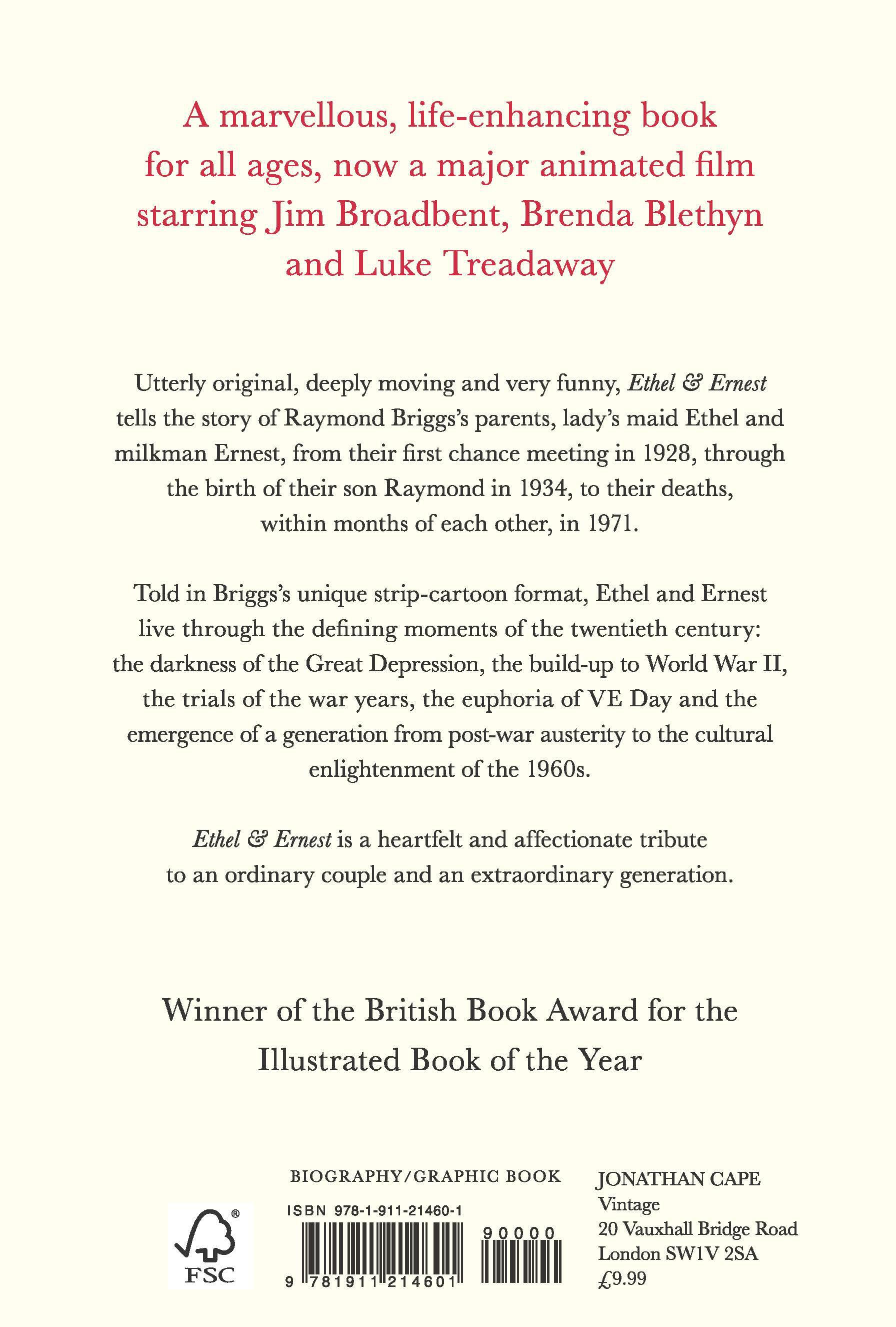 Rückseitencover Ethel & Ernest