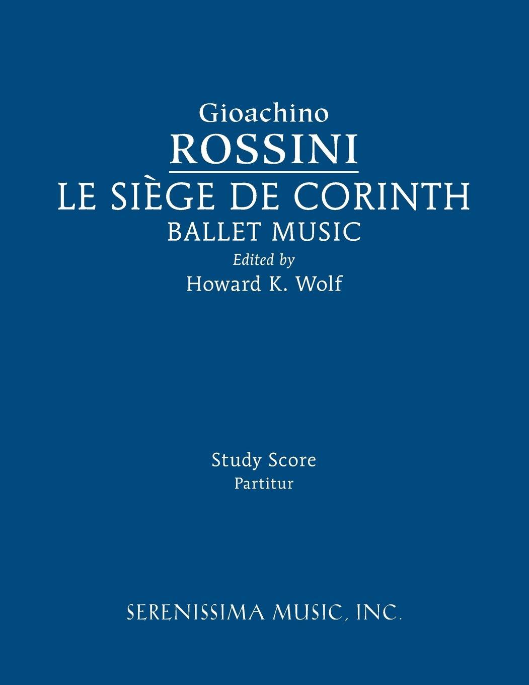 Vorderes Coverbild Le siege de Corinth, Ballet Music