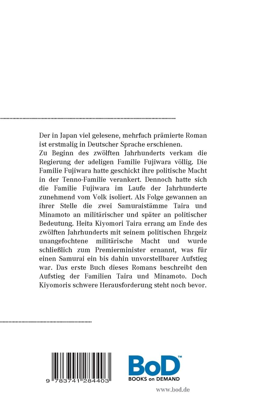 Rückseitencover Die Geschichte von Taira (1)