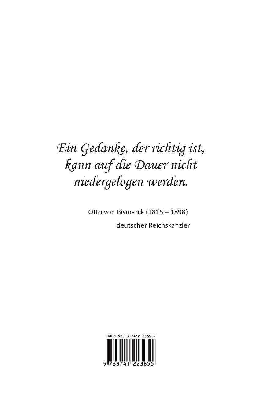 Rückseitencover Homöopathie, der Schlüssel zu einem neuen Weltbild.
