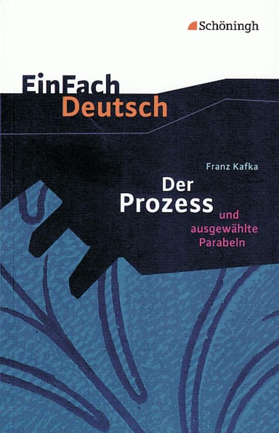 Vorderes Coverbild Der Prozess. EinFach Deutsch Textausgaben