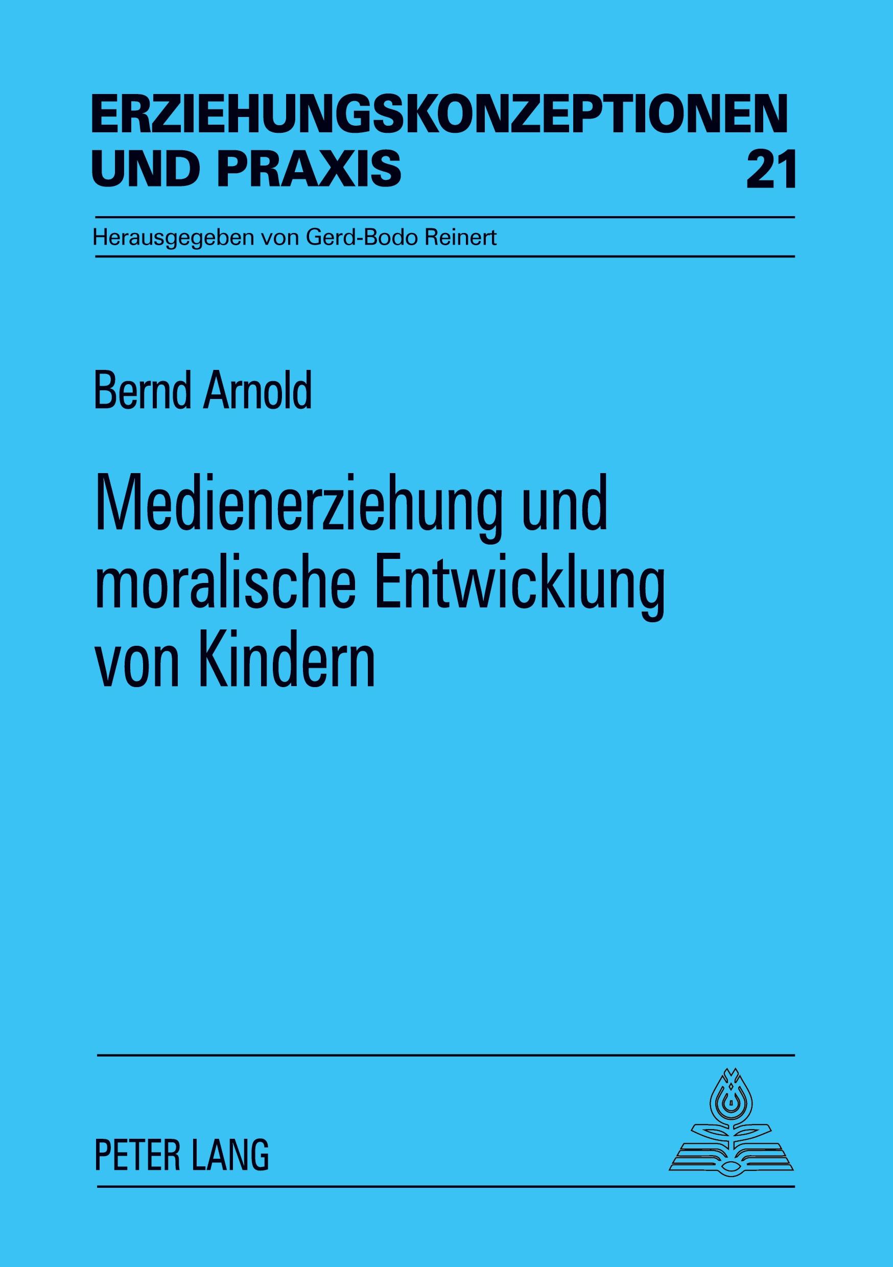 Vorderes Coverbild Medienerziehung und moralische Entwicklung von Kindern