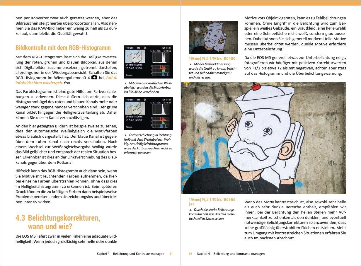 Beispielinhalt (Bild) Canon EOS M5 - Für bessere Fotos von Anfang an