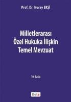Vorderes Coverbild Milletlerarasi Özel Hukuka Iliskin Temel Mevzuat