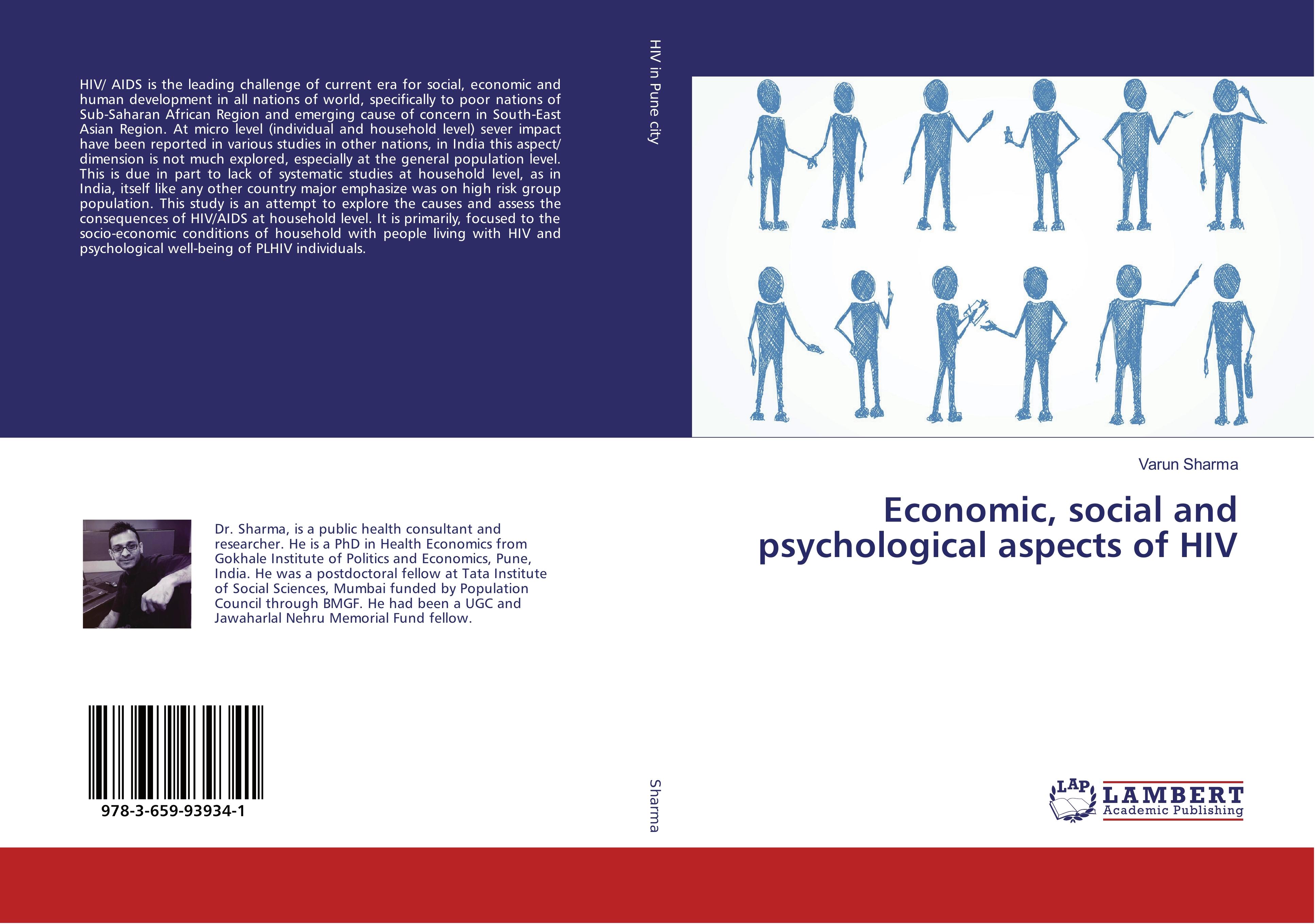 Vorderes Coverbild Economic, social and psychological aspects of HIV