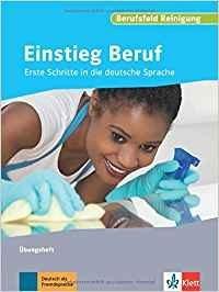 Vorderes Coverbild Einstieg Beruf, Berufsfeld Reinigung