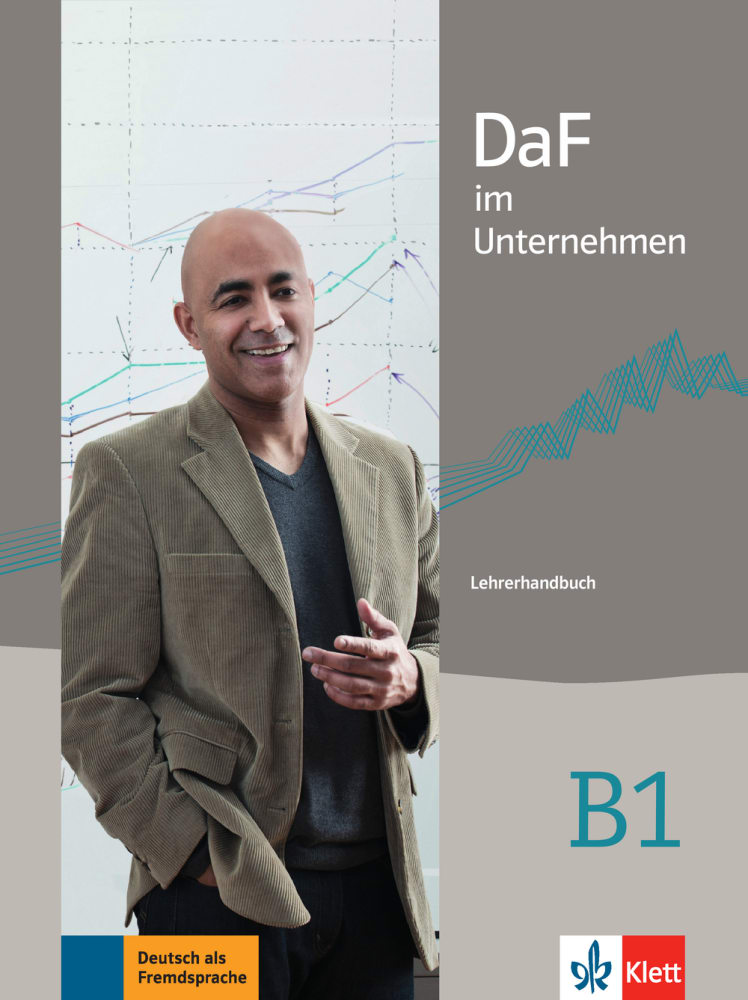 Vorderes Coverbild DaF im Unternehmen B1- Lehrerhandbuch