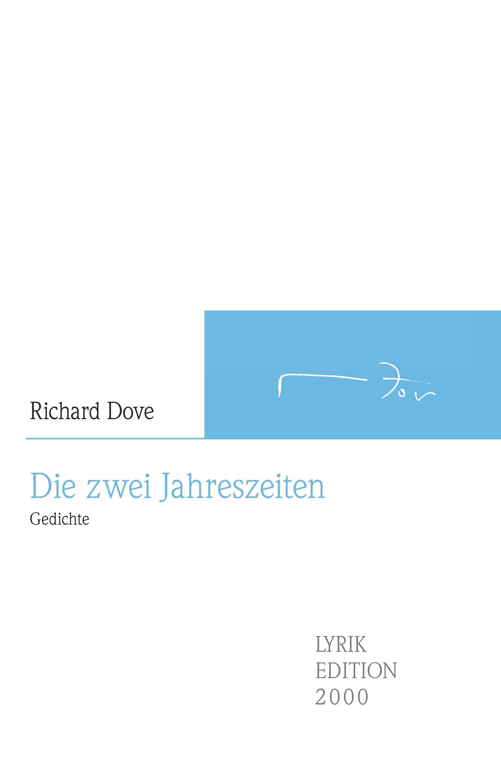 Vorderes Coverbild Die zwei Jahreszeiten