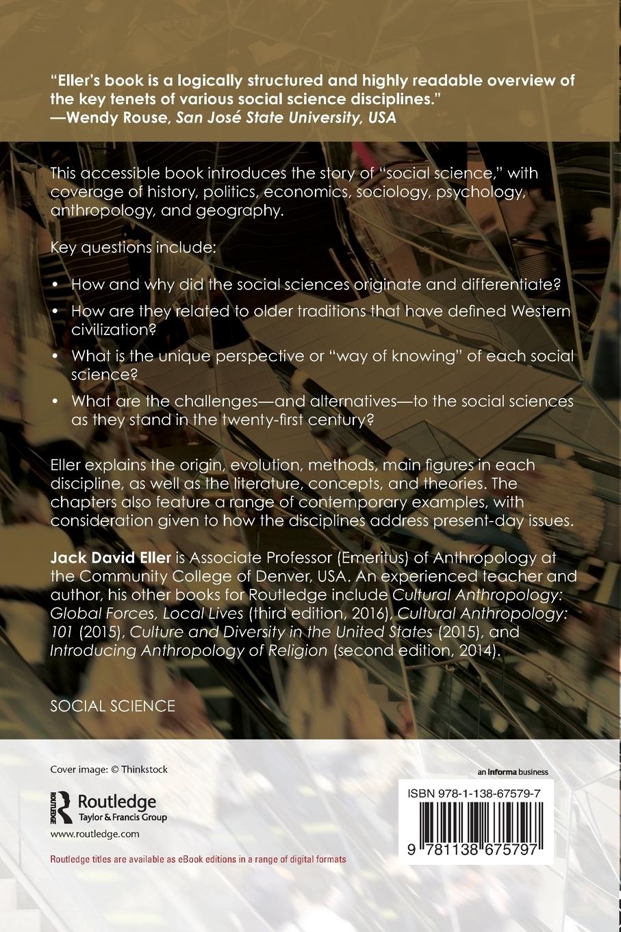 Rückseitencover Social Science and Historical Perspectives