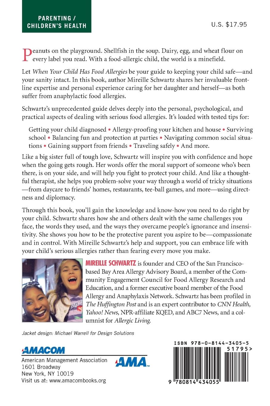 Rückseitencover The When Your Child Has Food Allergies