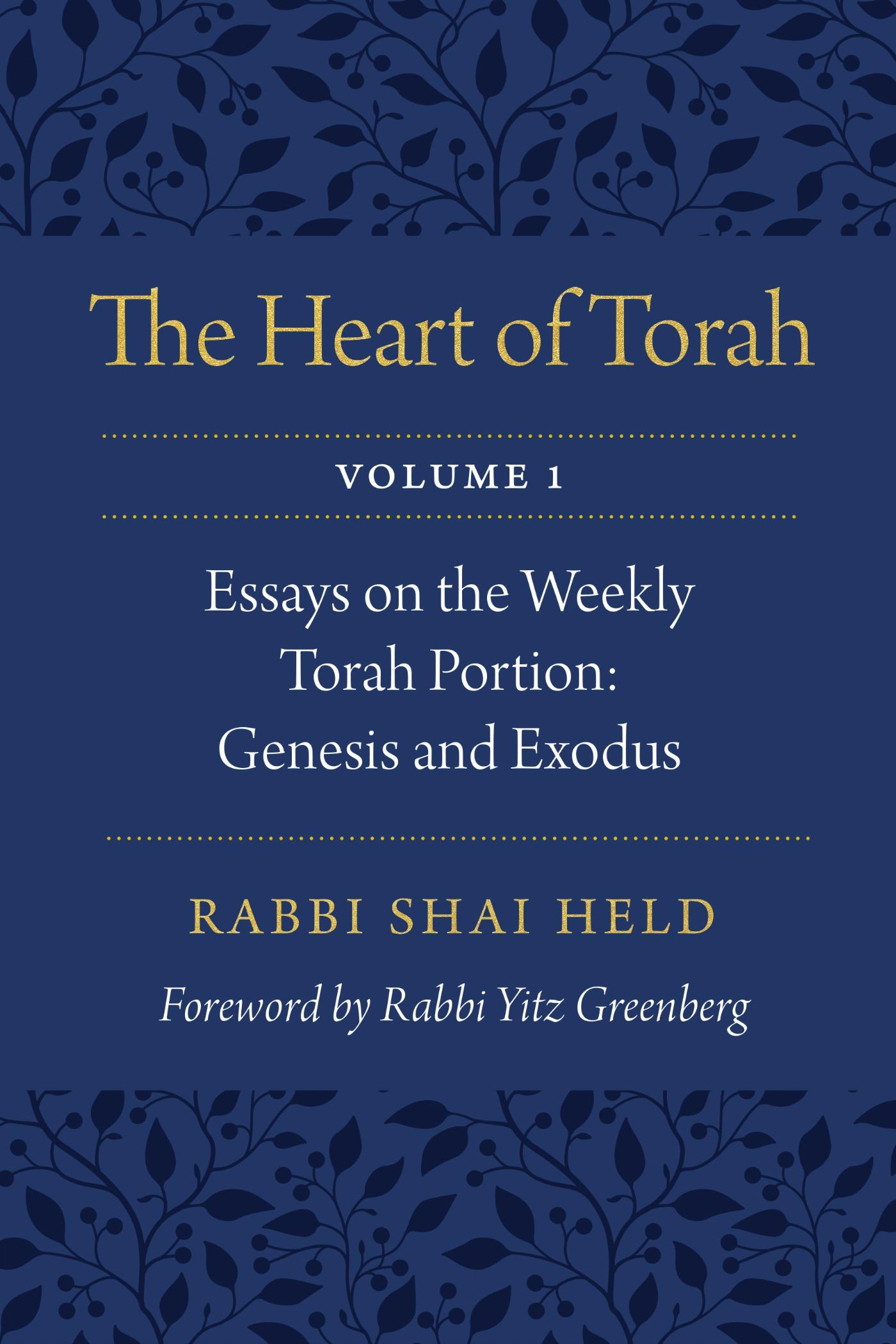 Vorderes Coverbild The Heart of Torah, Volume 1