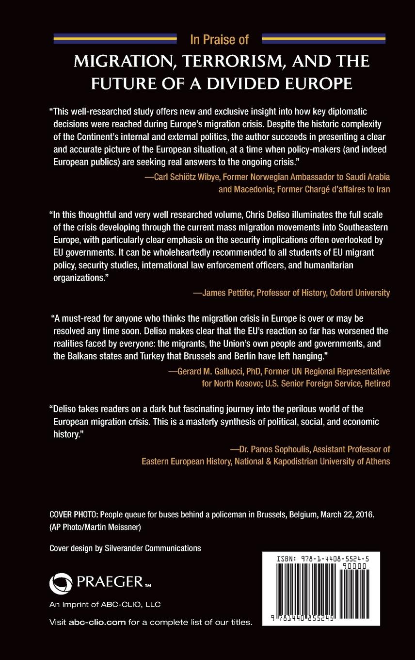 Rückseitencover Migration, Terrorism, and the Future of a Divided Europe