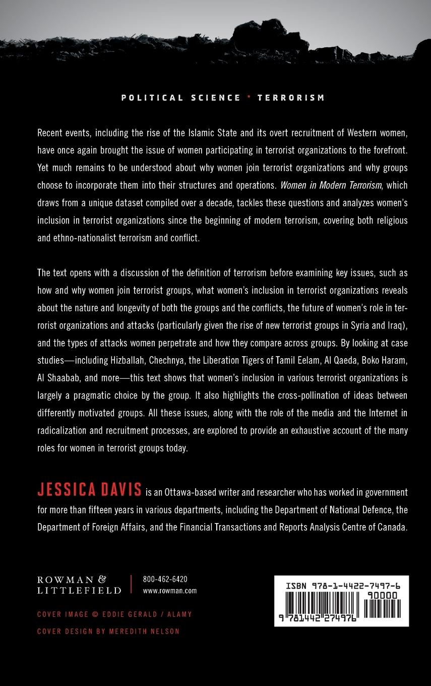 Rückseitencover Women in Modern Terrorism