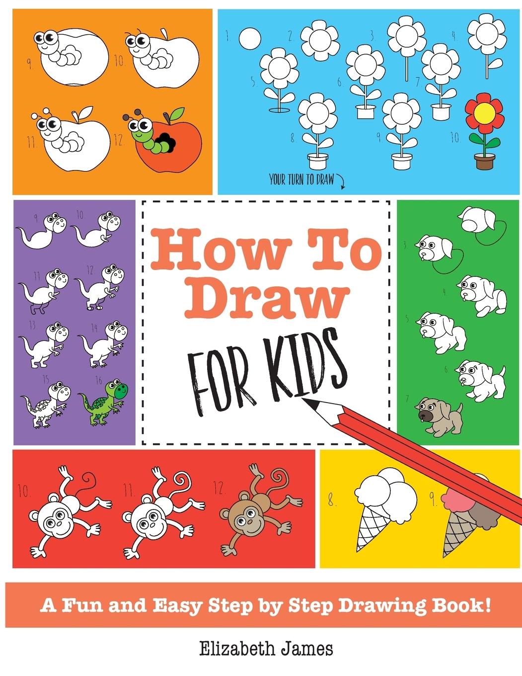 Vorderes Coverbild How To Draw for Kids