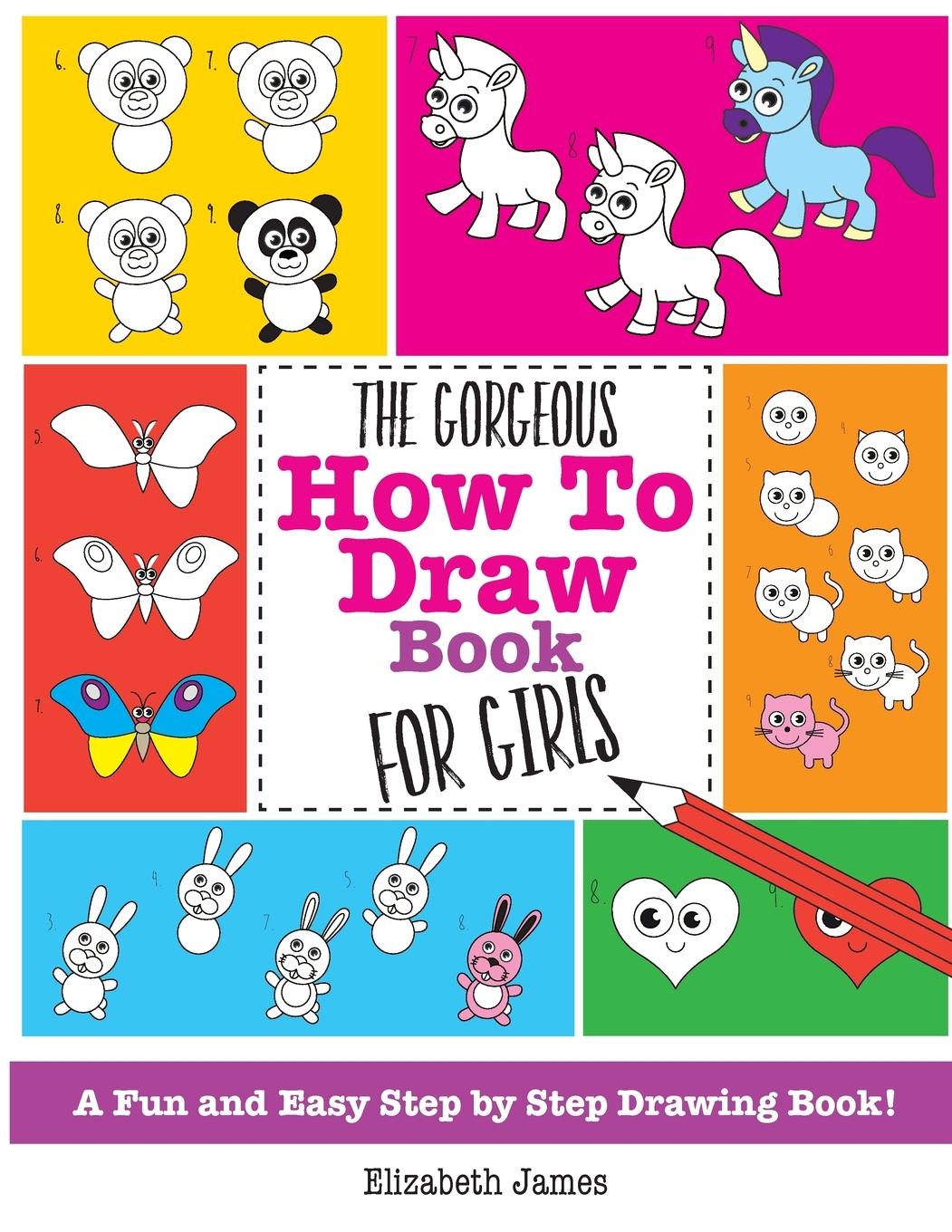 Vorderes Coverbild The Gorgeous How To Draw Book for Girls