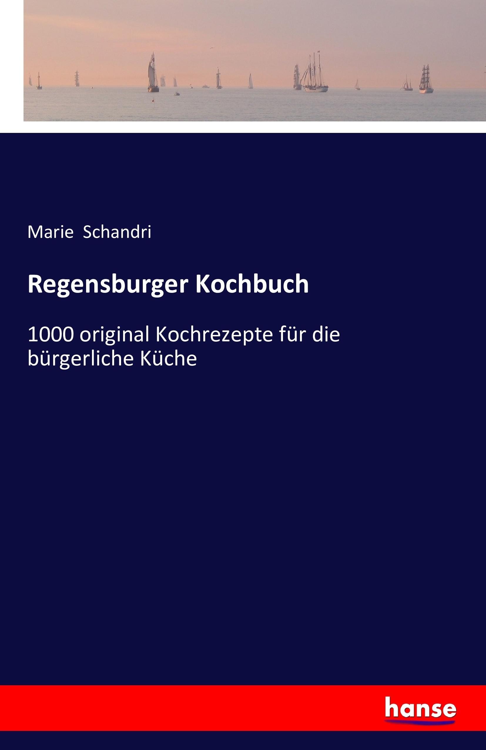 Vorderes Coverbild Regensburger Kochbuch
