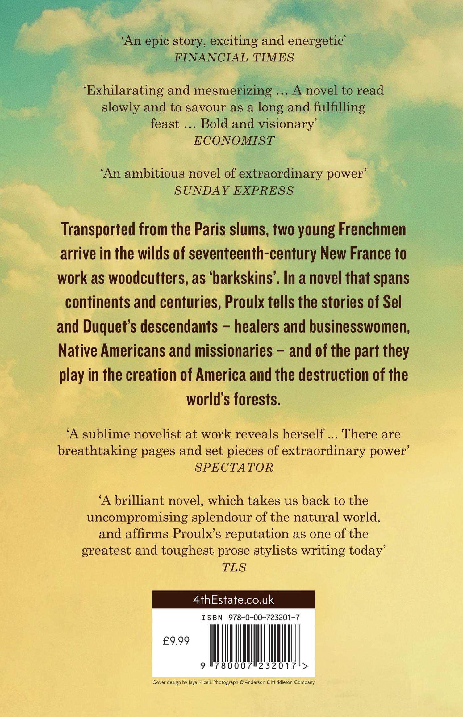 Rückseitencover Barkskins