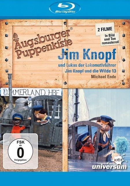 Vorderes Coverbild Augsburger Puppenkiste - Jim Knopf und Lukas der Lokomotivführer / ... und die Wilde 13