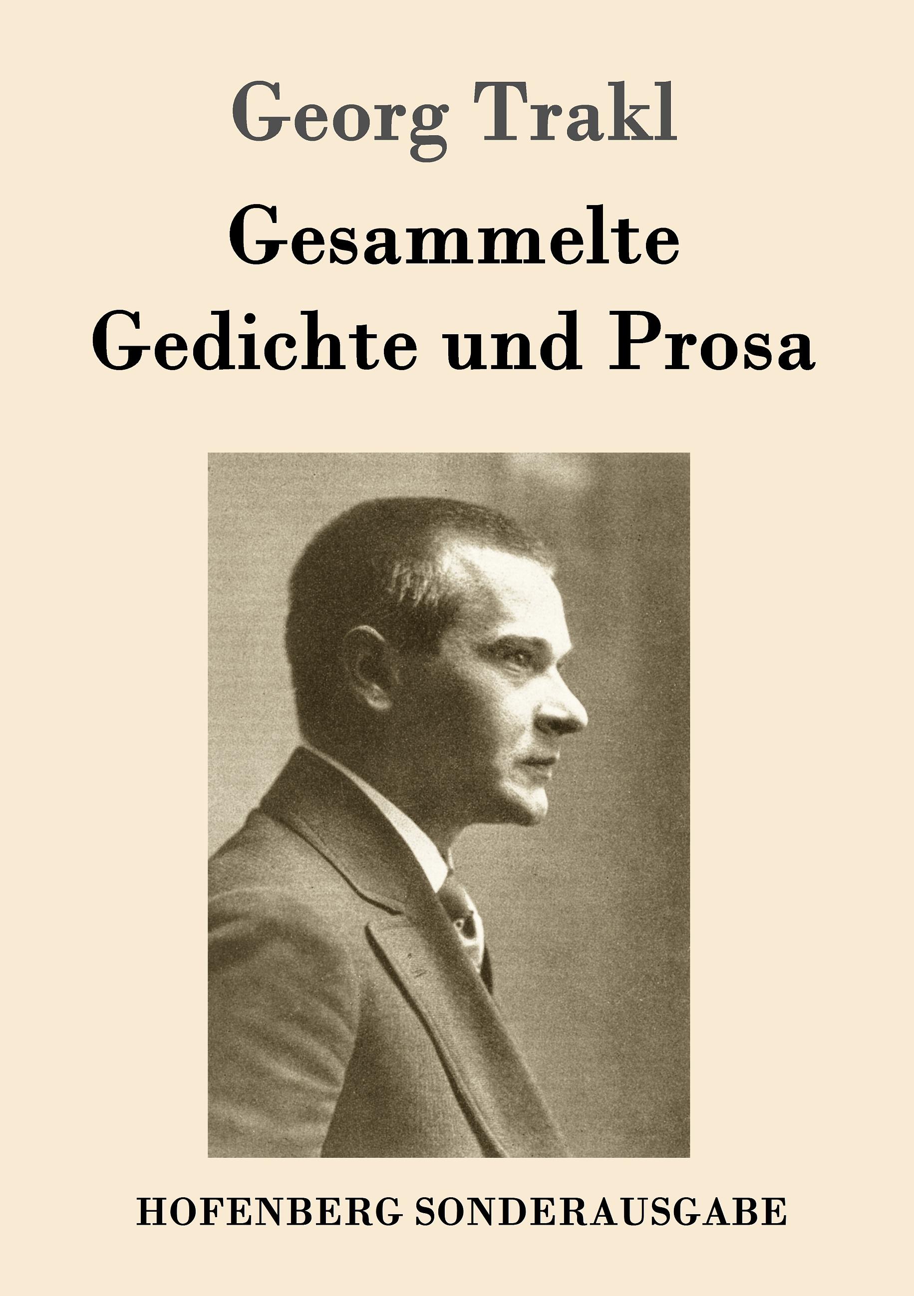 Vorderes Coverbild Gesammelte Gedichte und Prosa