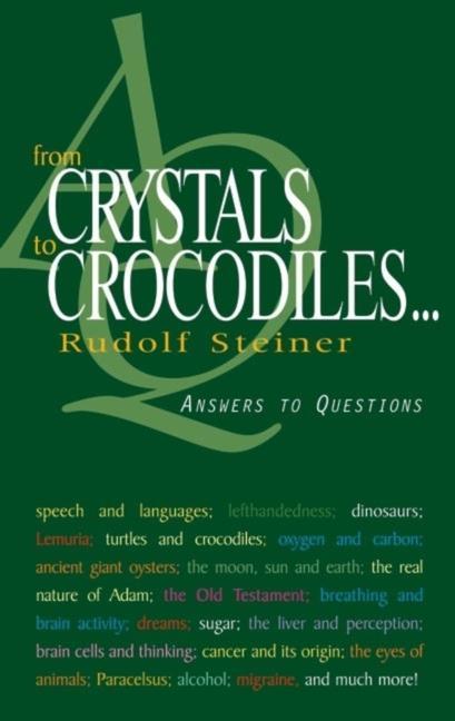 Vorderes Coverbild From Crystals to Crocodiles . . .