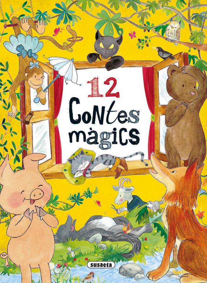 Vorderes Coverbild 12 contes màgics