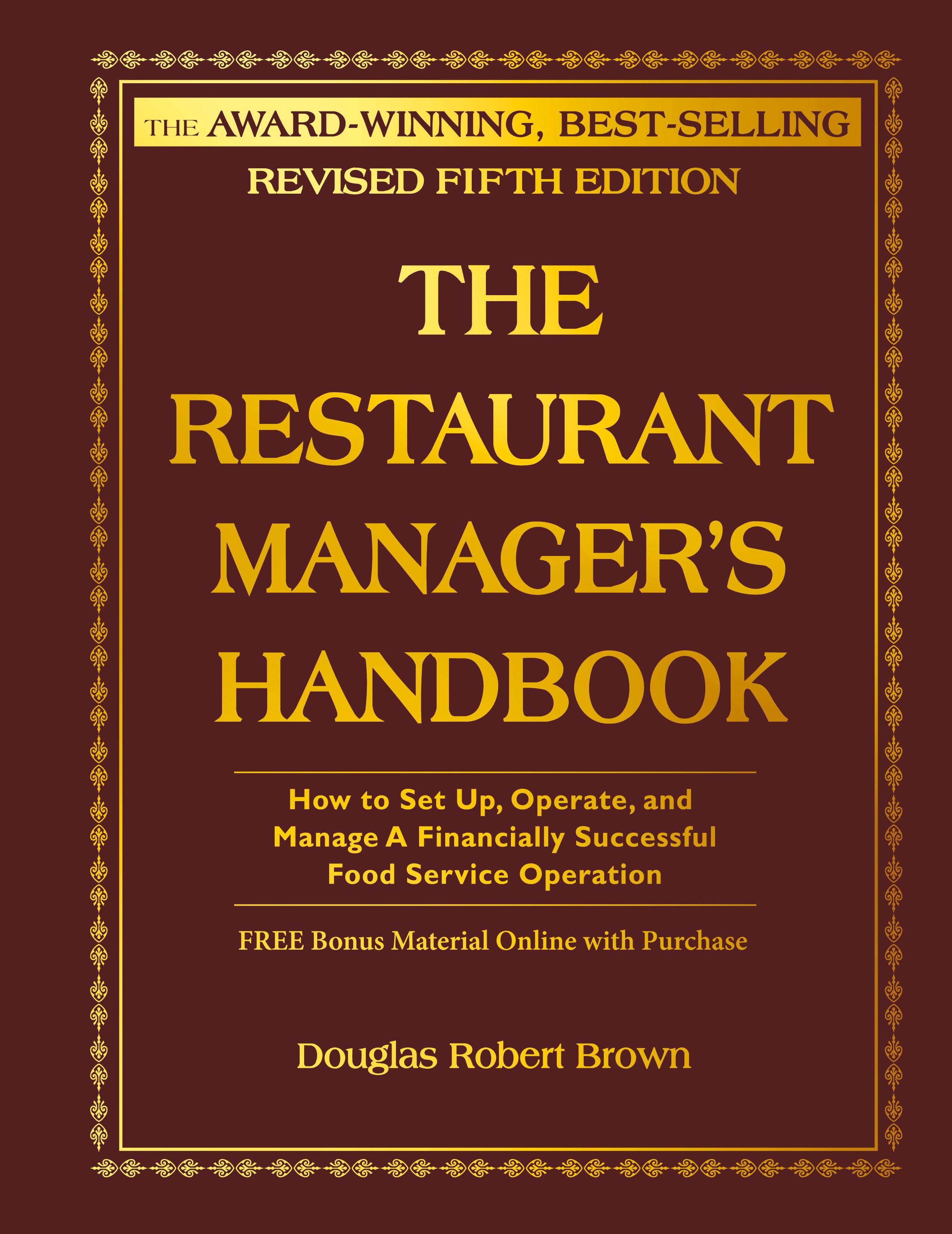 Vorderes Coverbild The Restaurant Manager's Handbook