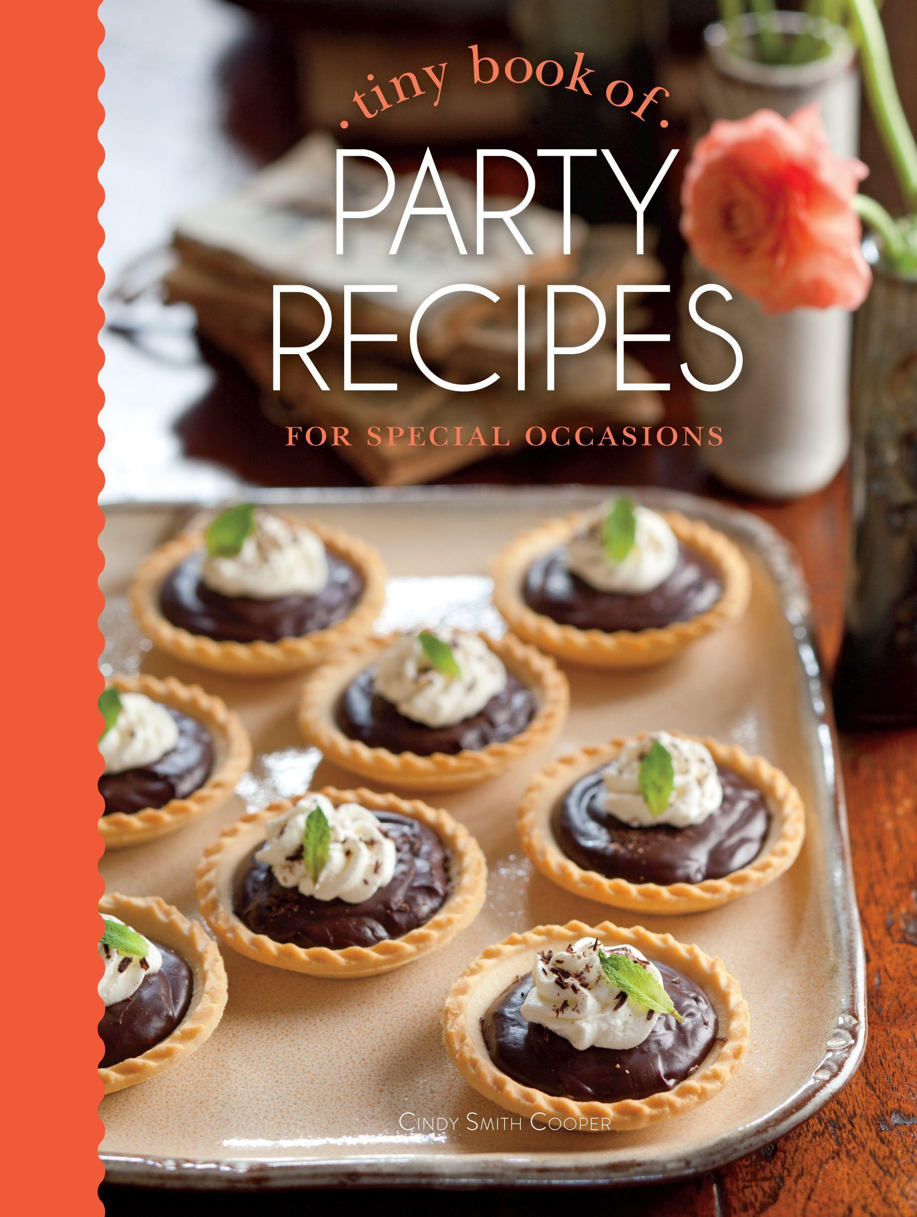 Vorderes Coverbild Tiny Book of Party Recipes