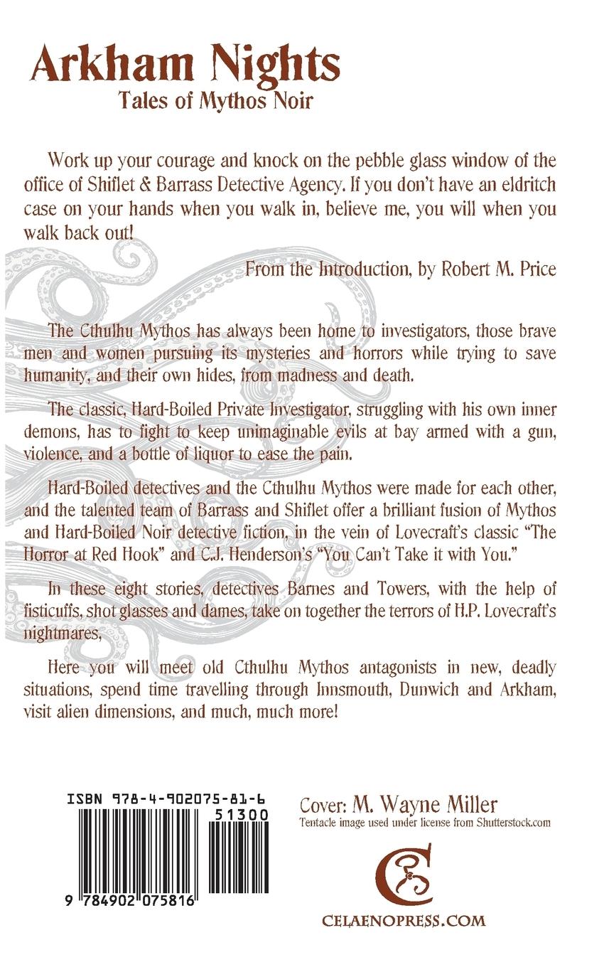 Rückseitencover Arkham Nights