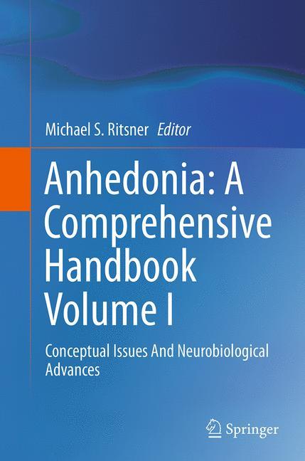 Vorderes Coverbild Anhedonia: A Comprehensive Handbook Volume I