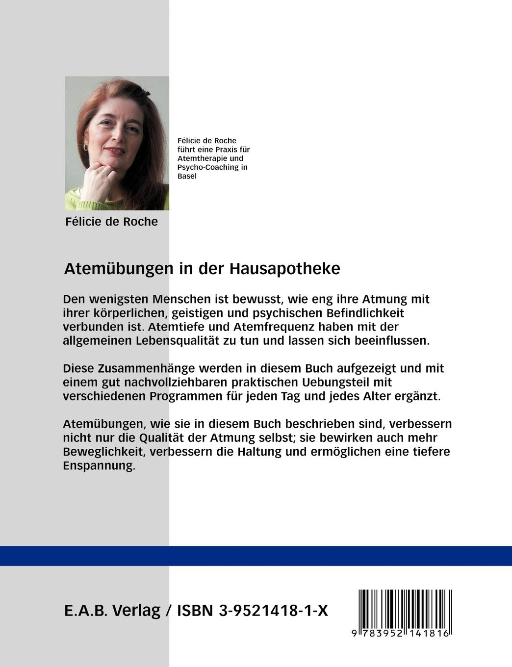 Rückseitencover Atemübungen in der Hausapotheke