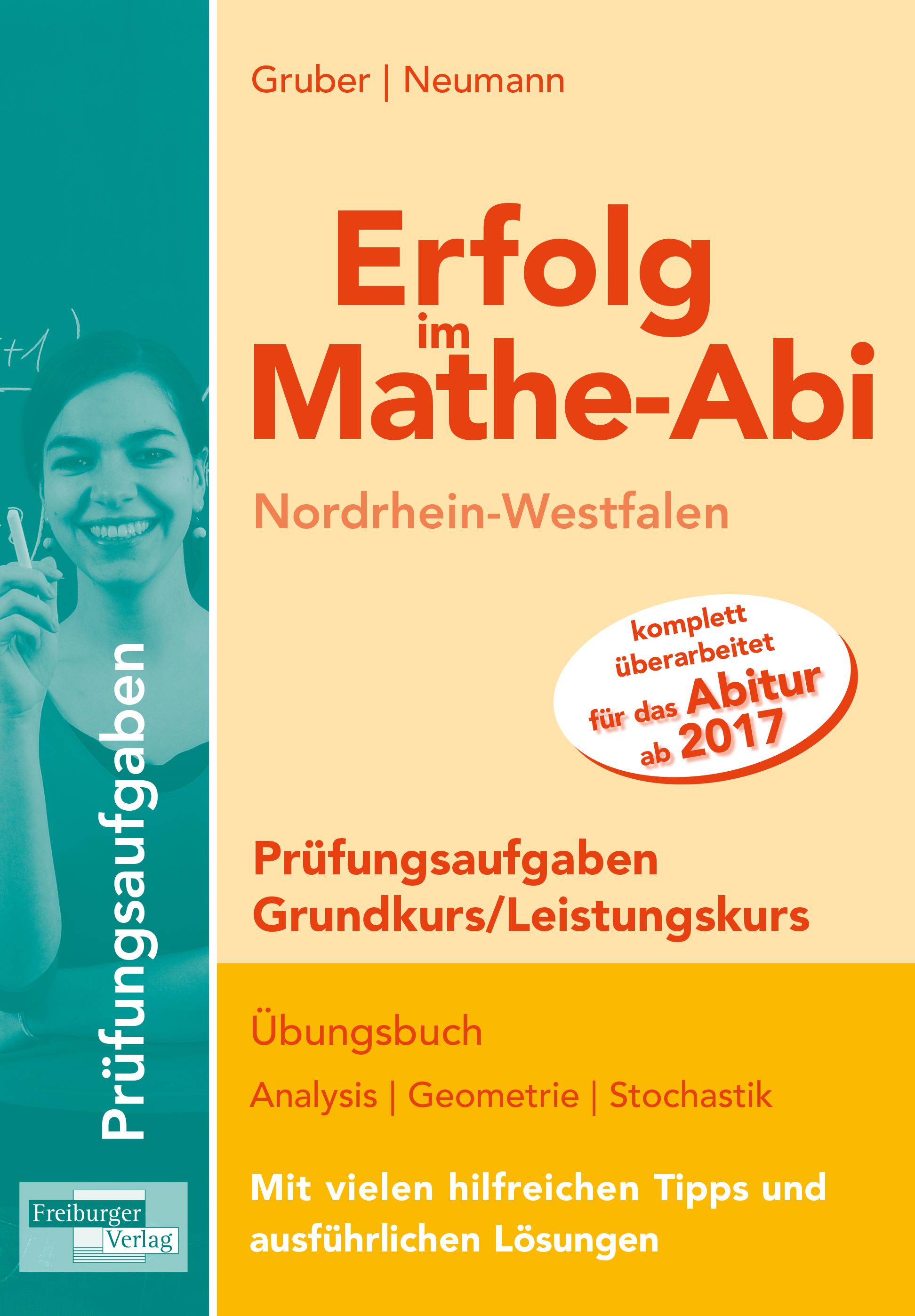 Vorderes Coverbild Erfolg im Mathe-Abi NRW Prüfungsaufgaben Grund- und Leistungskurs