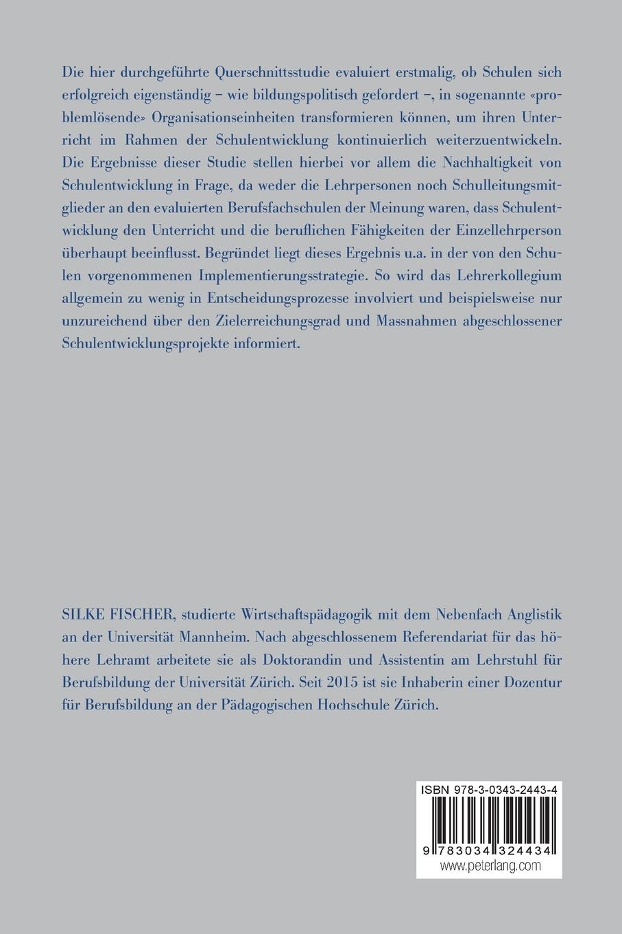 Rückseitencover Schulentwicklung