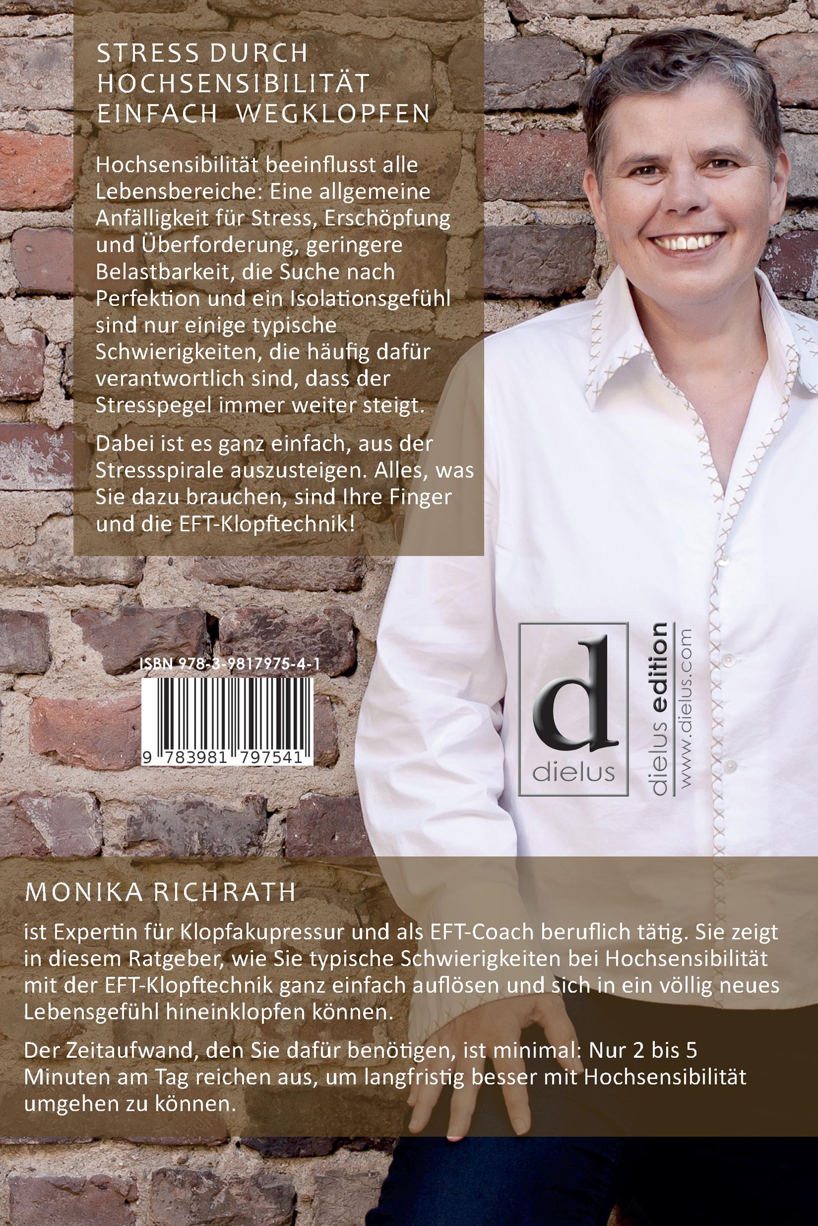 Rückseitencover EFT Klopftechnik für Hochsensible