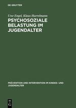 Vorderes Coverbild Psychosoziale Belastung im Jugendalter